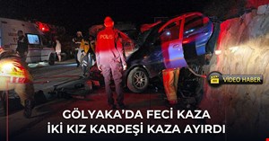 Gölyaka’da feci kaza 1 ölü 4 yaralı  